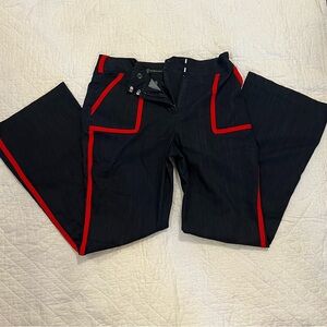 New York & Company Blue and Red Pants